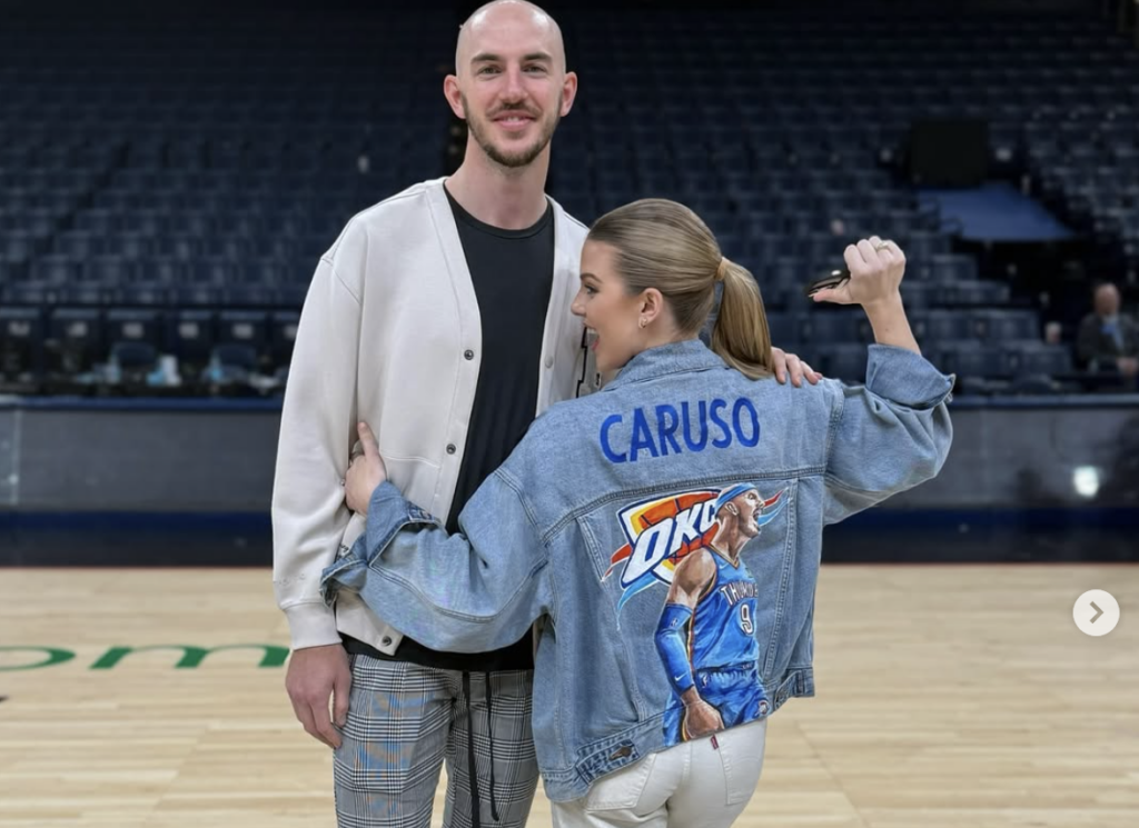 Alex caruso girlfriend haleigh broucher
