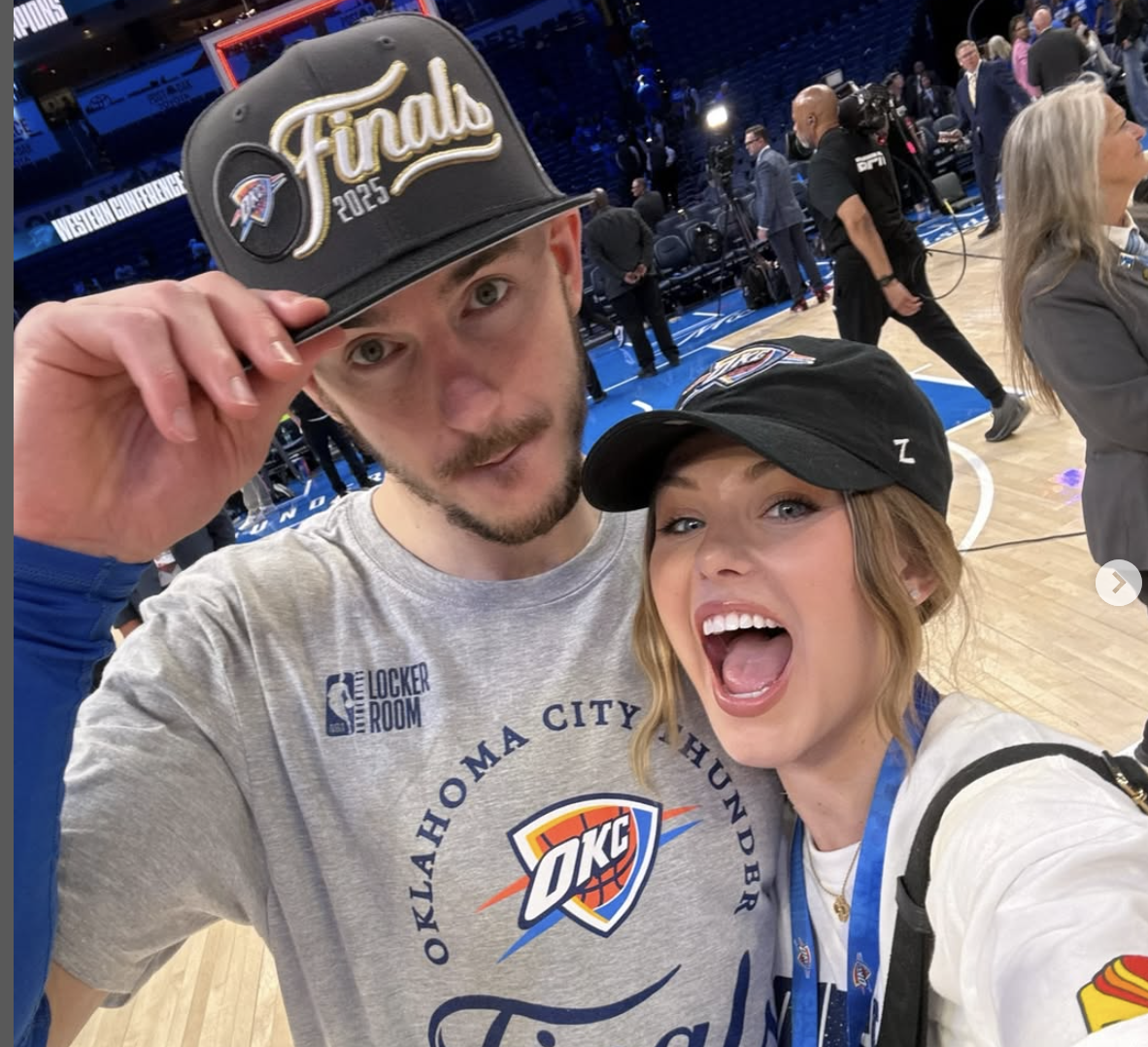 Alex caruso girlfriend haleigh broucher